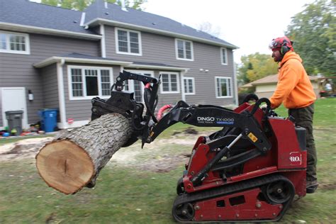 56 inch mini skid steer log